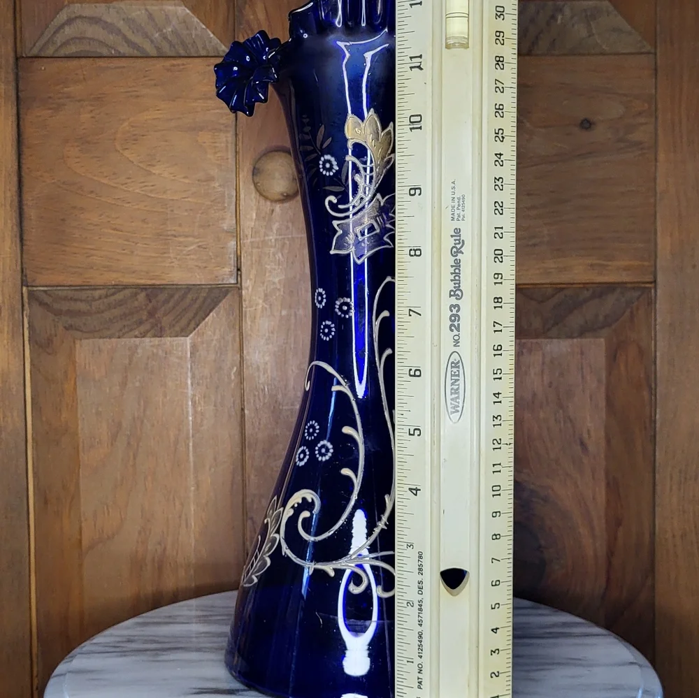 Glass Painted Vase - Picture 6 of 12